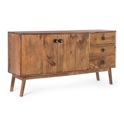 Credenza 2 ante 3 cassetti in legno Sylvester Bizzotto